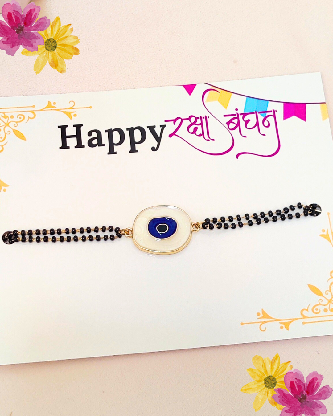 Blue Evil Eye Rakhi