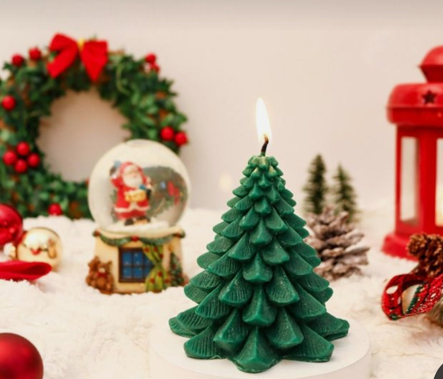 Christmas tree candle