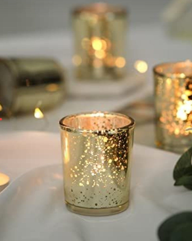 Rose Gold/Silver/Green Glass Jar Soy Wax Candle 75gm