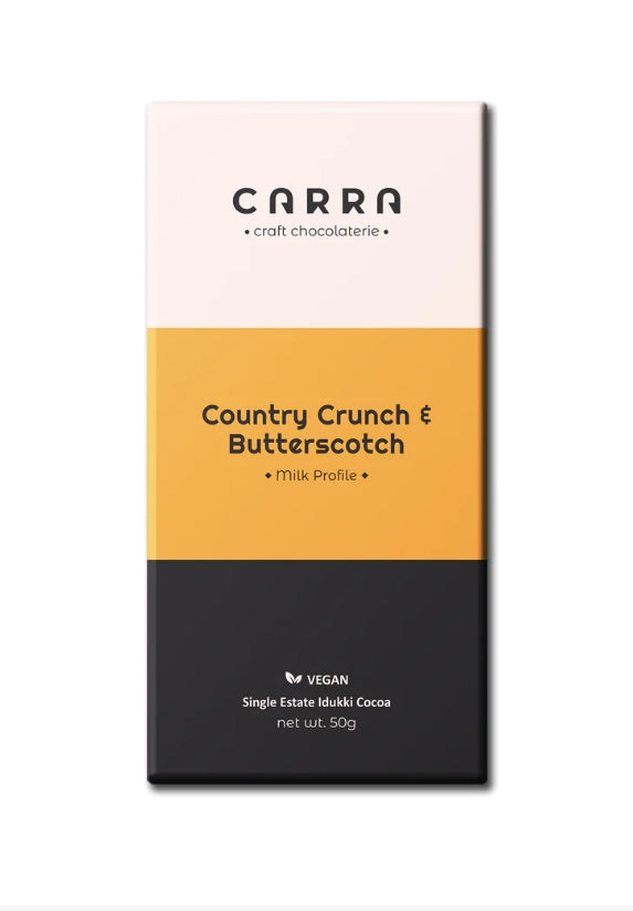 Country Crunch & Butterscotch Chocolate 50g