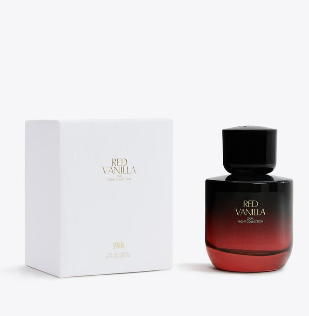 Zara Red Vanilla Perfume 90ml (Packed in gift box with personalized name)