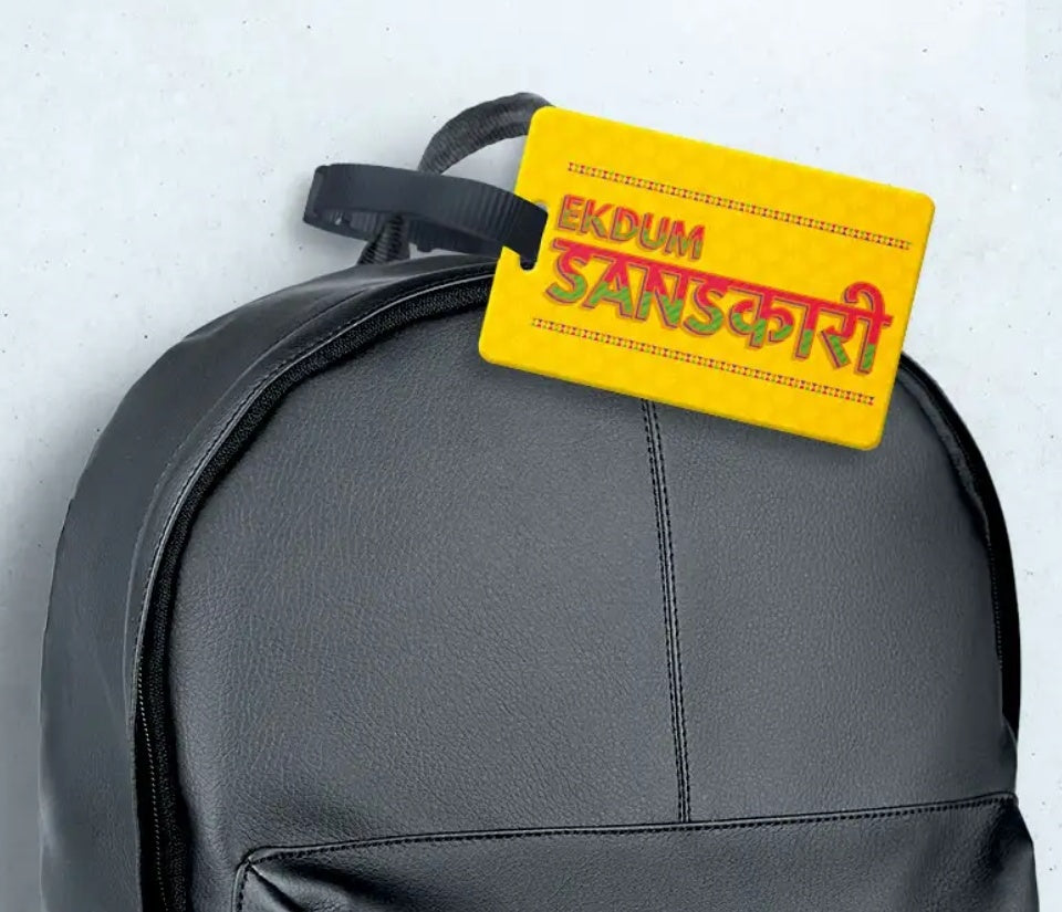 Luggage tags - Ekdum Sanskari