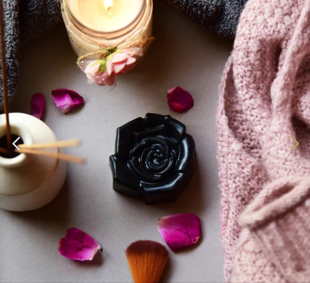 Charcoal Rose Soap