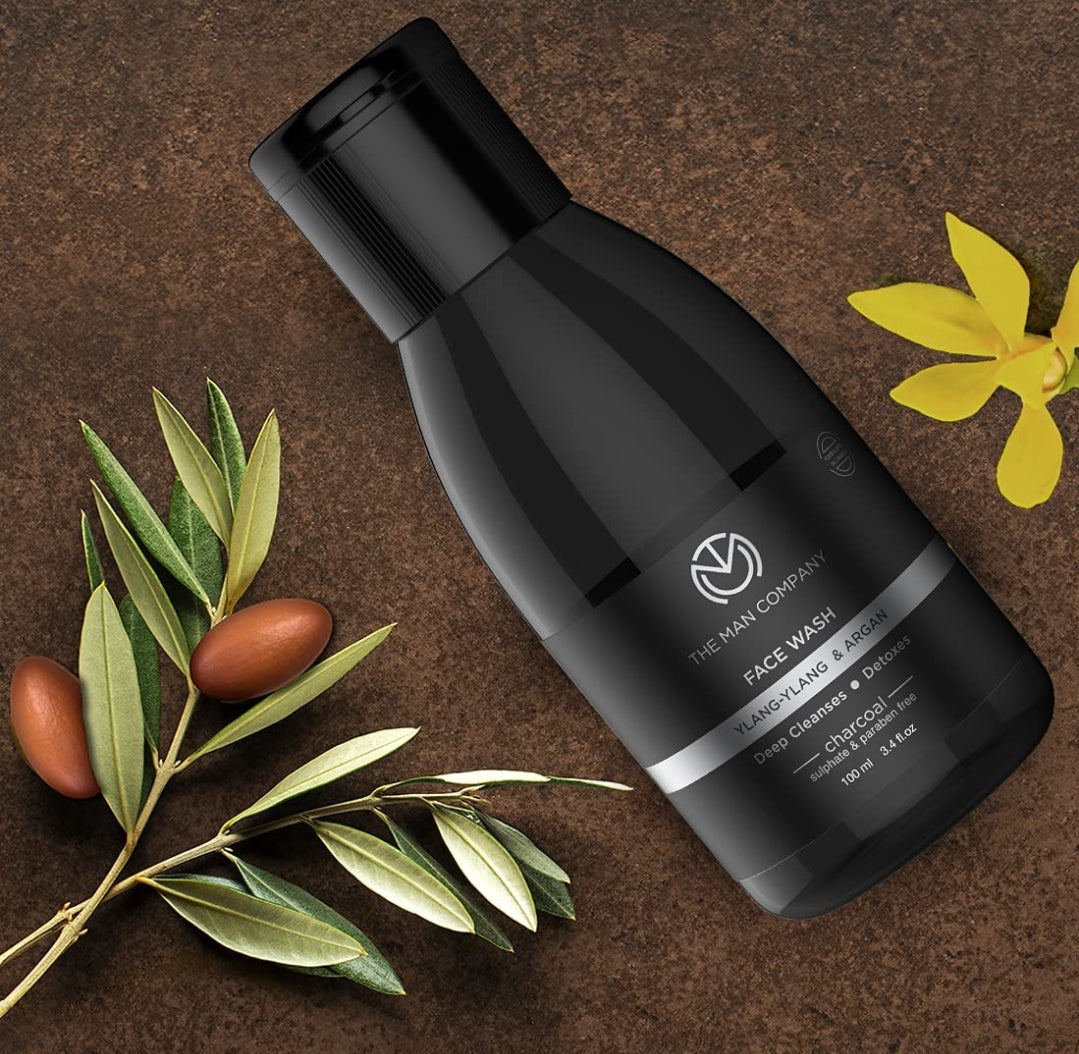 The Man Company Charcoal Face Wash
