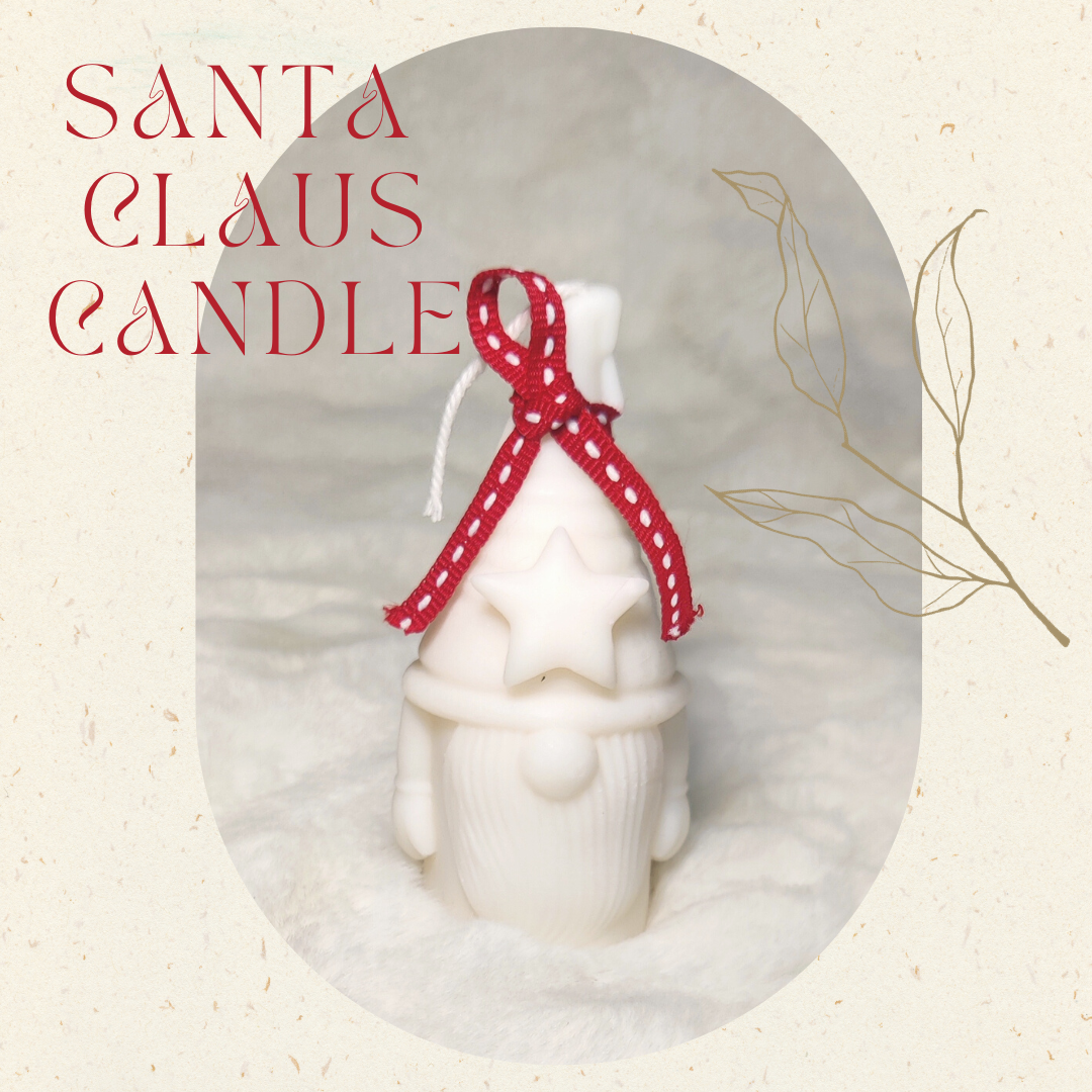 Santa Claus scented candle