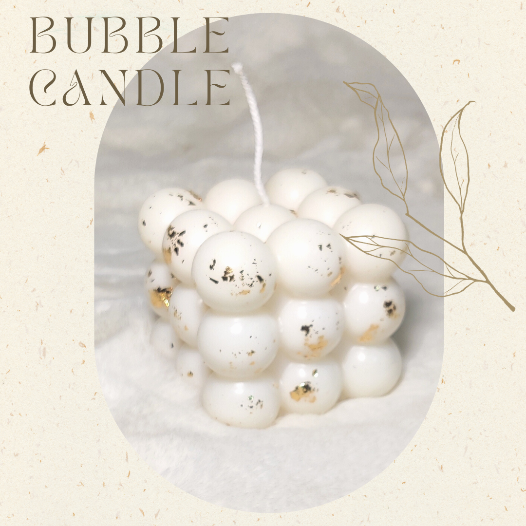 Bubble candle - large