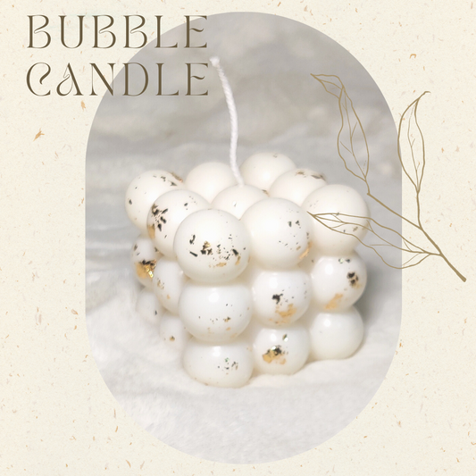 Bubble candle - large