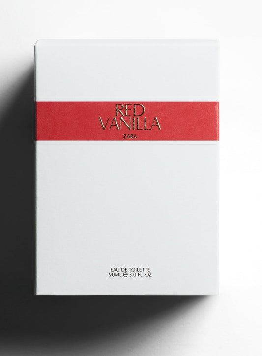 Zara Red Vanilla Perfume 90ml (Packed in gift box with personalized name)