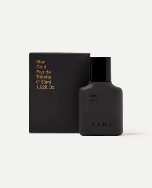 Zara Man Gold Perfume 30ml (Packed in gift box with personalized name)