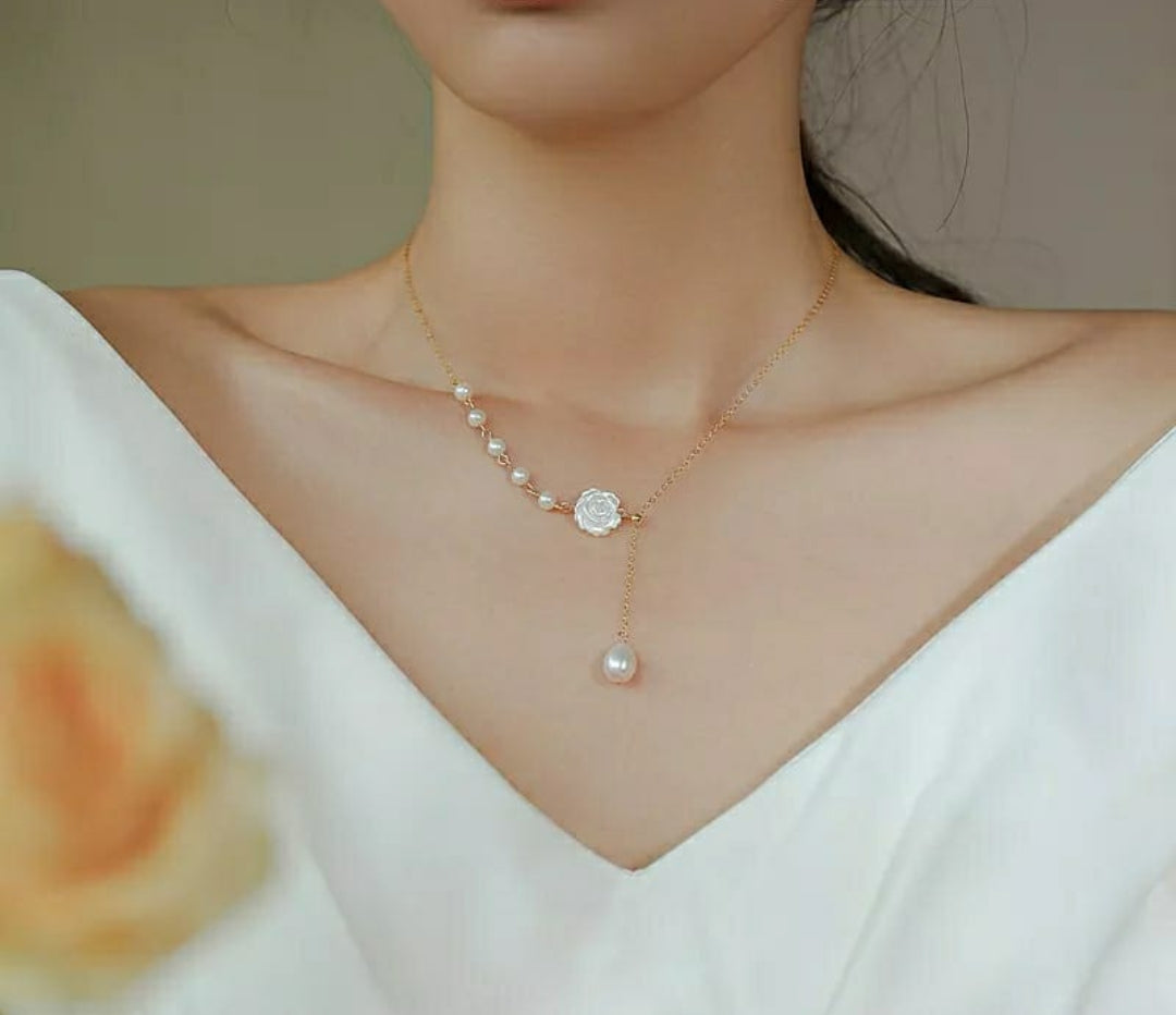 Blossoming Pearl Radiance Necklace