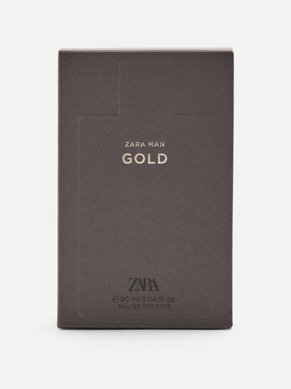 Zara Man Gold Perfume 90ml (Packed in gift box with personalized name)