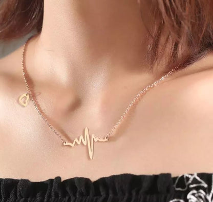 Heartbeat necklace