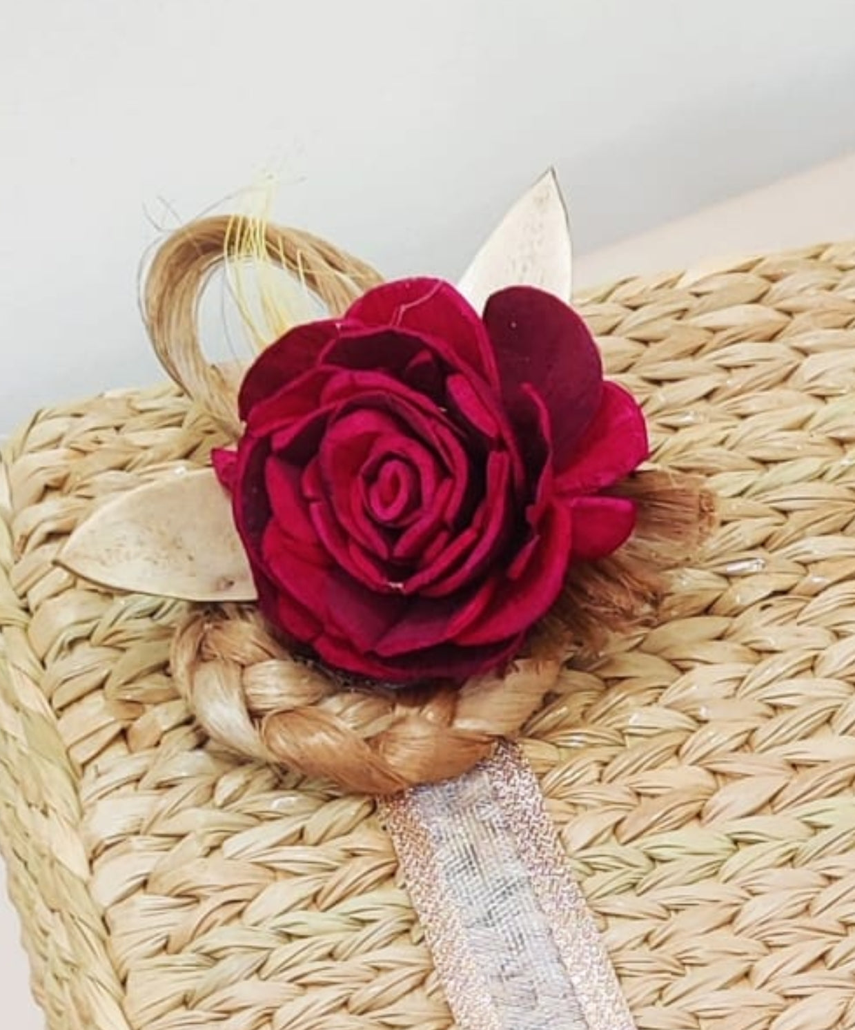 Dry Flower bunch - Red/Pink