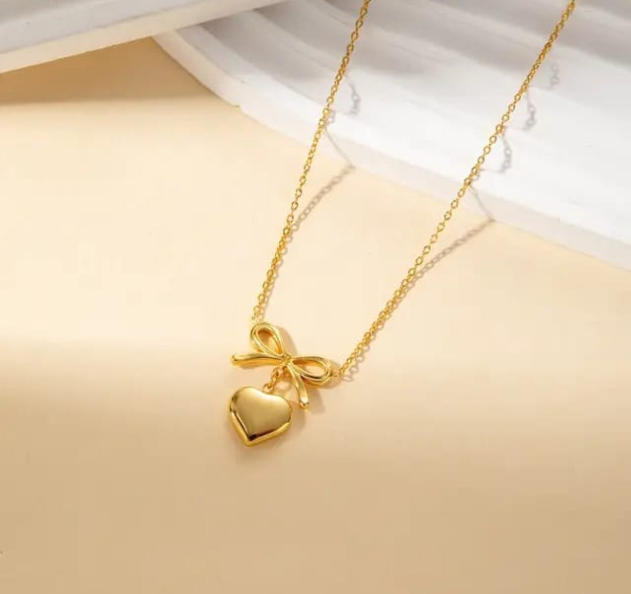 Golden Heart Necklace