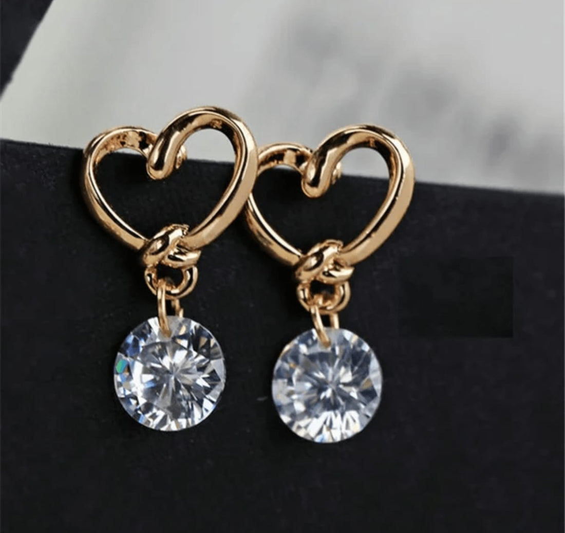 Heart shape Korean Earrings