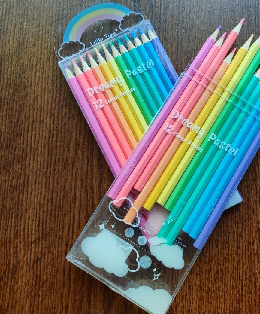 Colored Pencils - Rainbow theme
