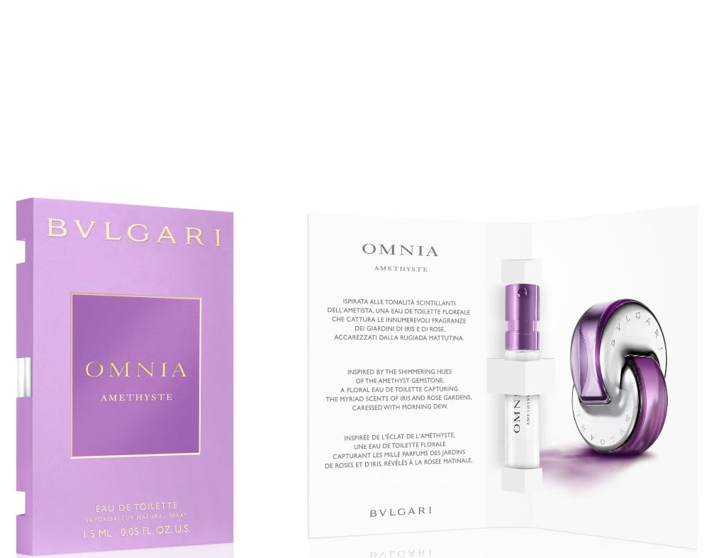 Bvlgari Omnia Amethyste EDP Perfume Vial 1.5ML