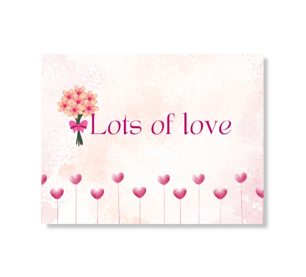 Lots of love