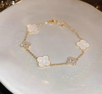 White Clover Bracelet