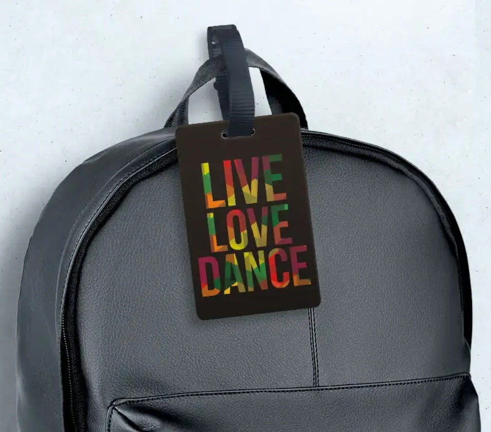 Luggage tags - Live Love Dance