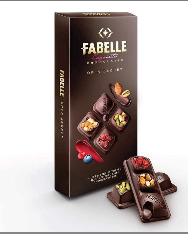 Fabelle Open Dark Secret - Nuts &amp; Berries 125g