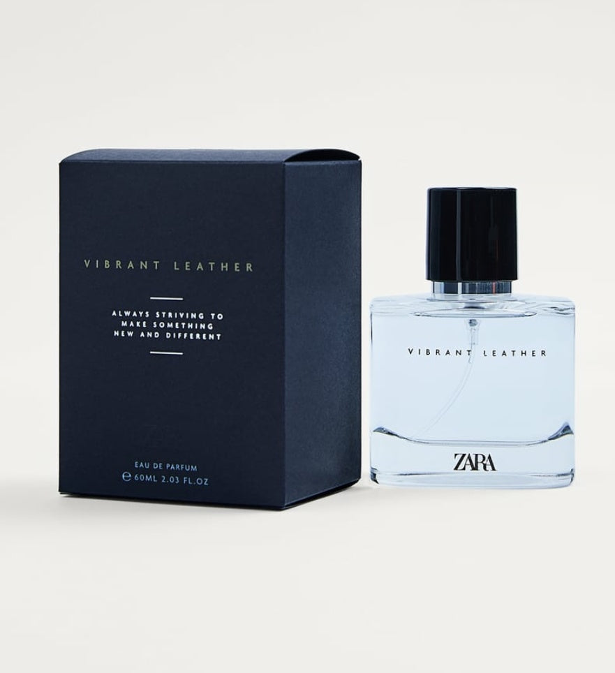 Zara Perfume Vibrant Leather 60ml (Packed in gift box with personalized name)