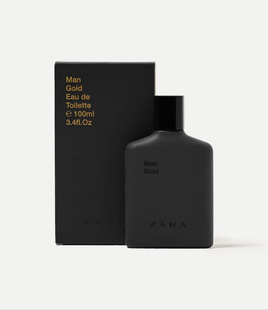 Zara Man Gold Perfume 100ml (Packed in gift box with personalized name)